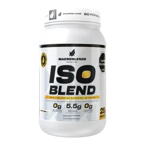 Proteína Macroblends Iso Blend 2 Libras Creamy Vainilla