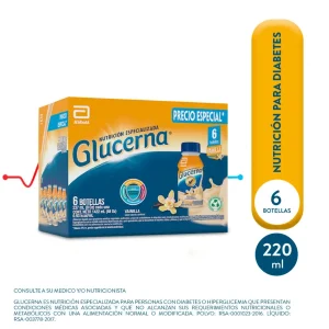 Glucerna Líquido Vainilla x 6 und