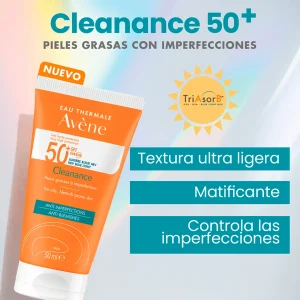 Protector Solar Avène Cleanance SPF 50+