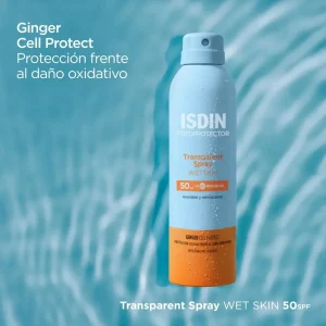 Fotoprotector Isdin Transparent Spray Wet Skin SPF 50