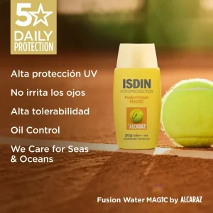 Fotoprotector Isdin Fusion Water Magic by Alcaraz SPF 50