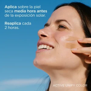Protector Solar Facial Isdin Fotoultra 100 Active Unify Color SPF 50+