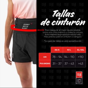 Cinturón Deportivo Compressport Free Belt