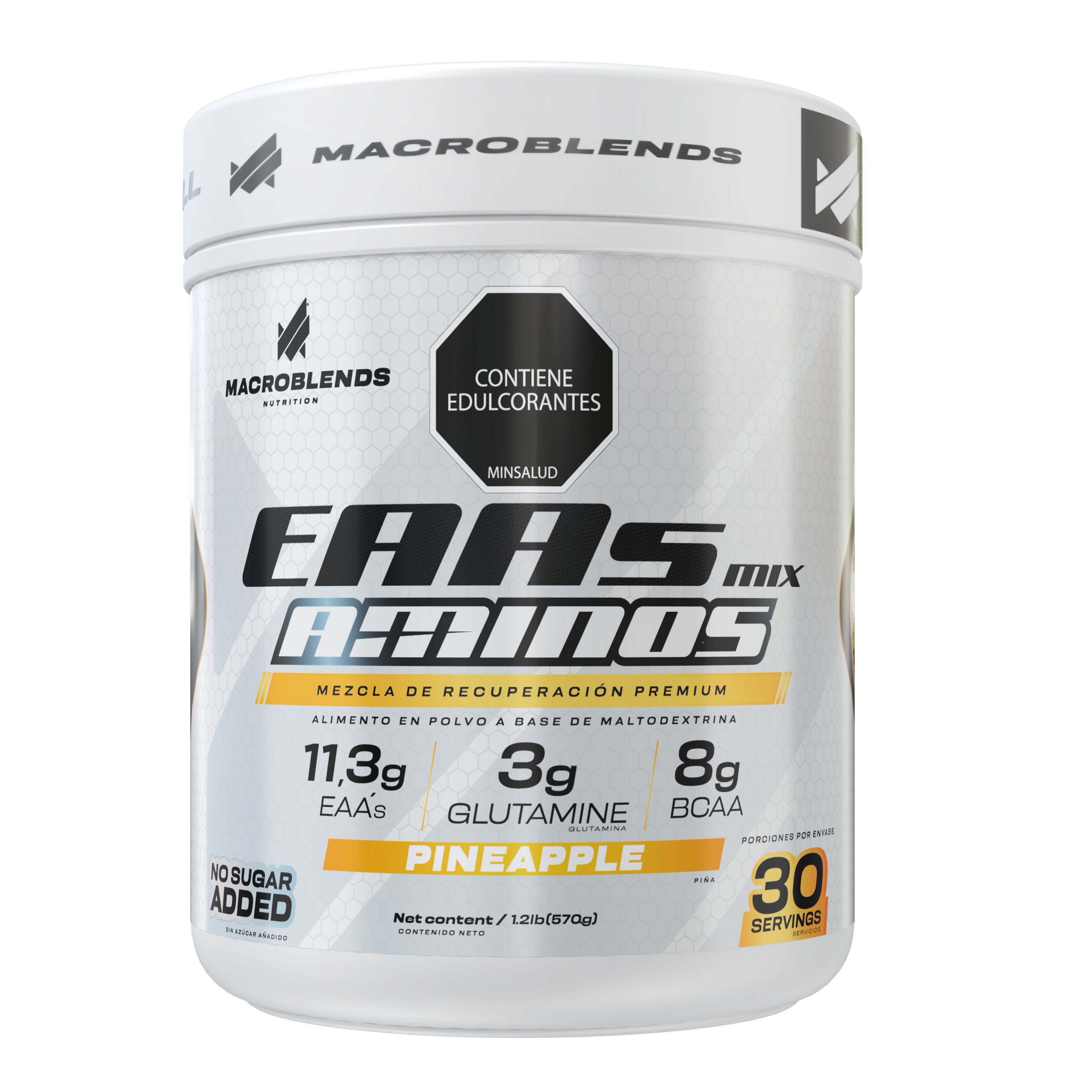 Aminoácidos Esenciales Macroblends EAA's Mix 30 Servicios