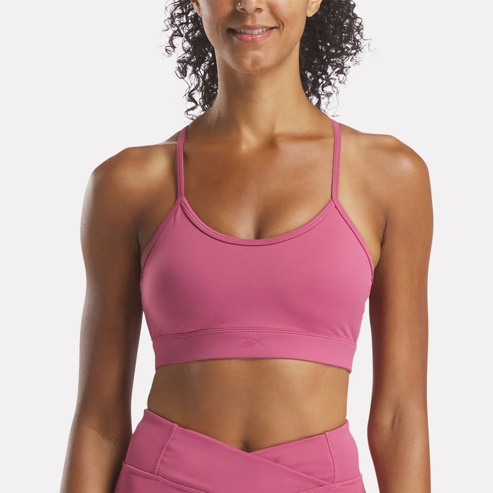 Top Deportivo Reebok Trainning Eliza Yoga Rosado