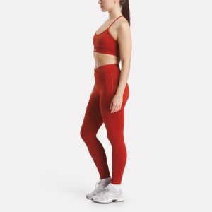 Top Deportivo Reebok Trainning Eliza Yoga Rojo
