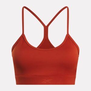 Top Deportivo Reebok Trainning Eliza Yoga Rojo