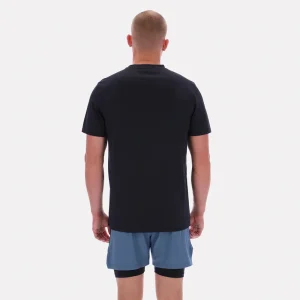 Camiseta Reebok Running SS Dotted Vector Tee Negra