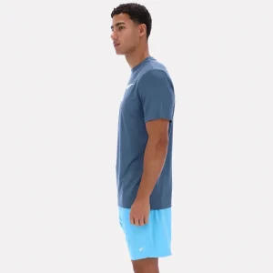 Camiseta Reebok Running SS Dotted Vector Tee Azul