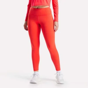 Licra Reebok Trainning Core High Rise Leggings Rojo