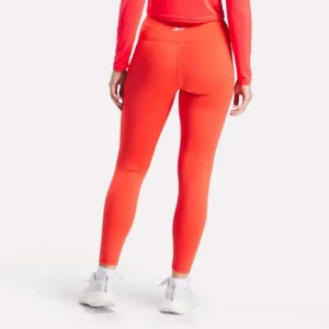 Licra Reebok Trainning Core High Rise Leggings Rojo