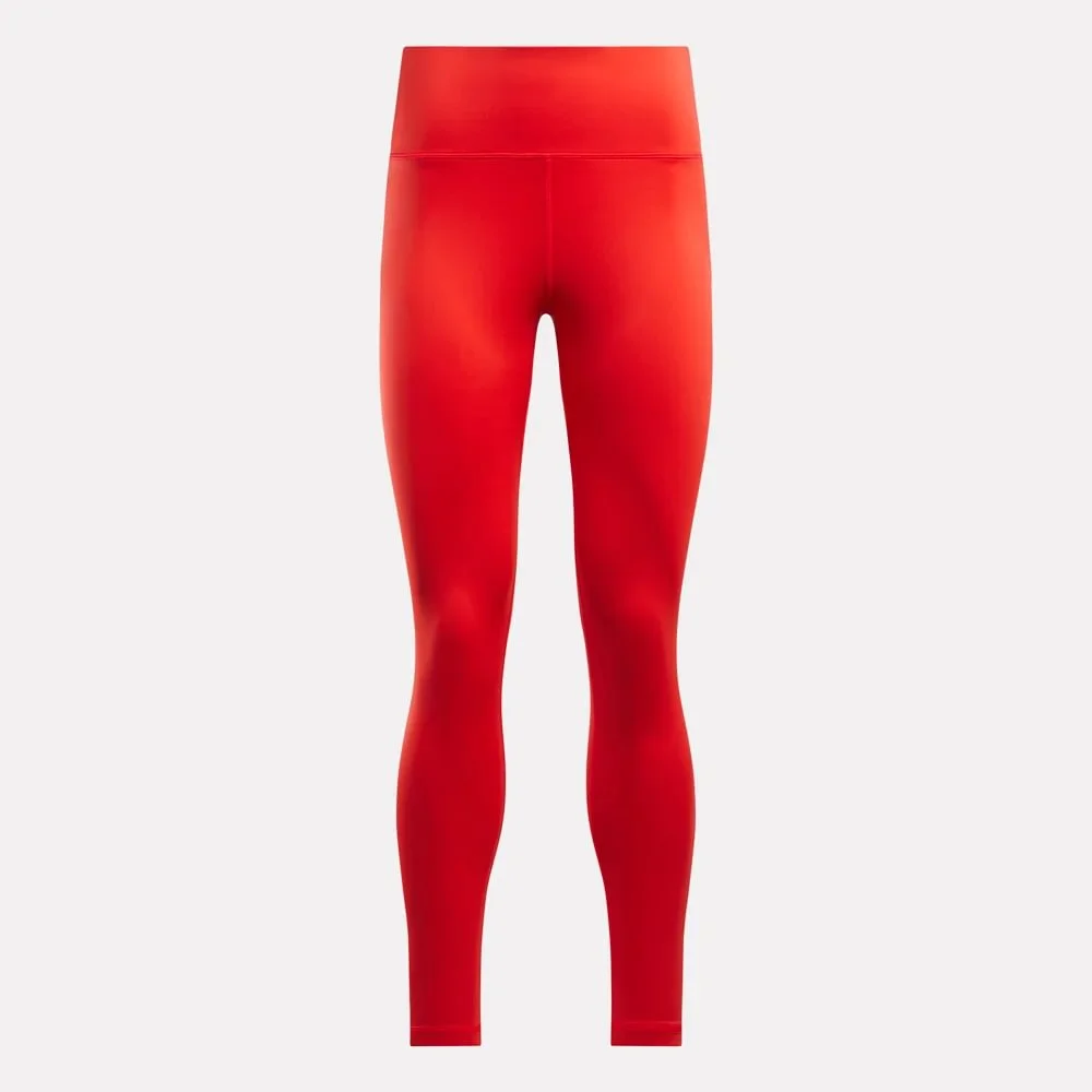 Licra Reebok Trainning Core High Rise Leggings Rojo - Imagen 4