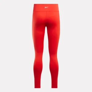 Licra Reebok Trainning Core High Rise Leggings Rojo