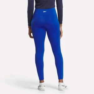 Licra Reebok Trainning Core High Rise Leggings Azul