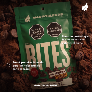 Snacks Proteícos Macroblends Bites