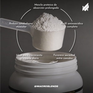 Proteína Macroblends Perfect Blend 2 Libras Creamy Vainilla