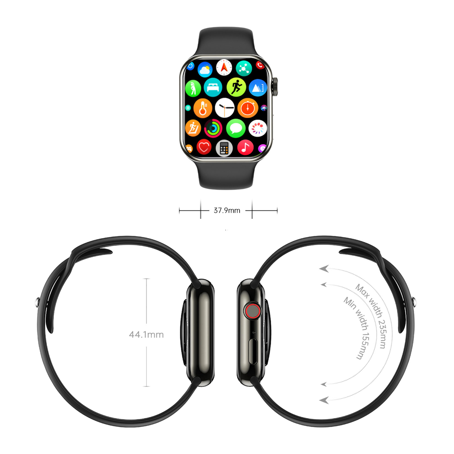 Reloj Inteligente Esenses SW-29 Negro - Imagen 2