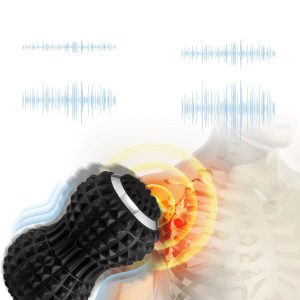 Rodillo Masajeador Teknofit con Vibración 3 Niveles