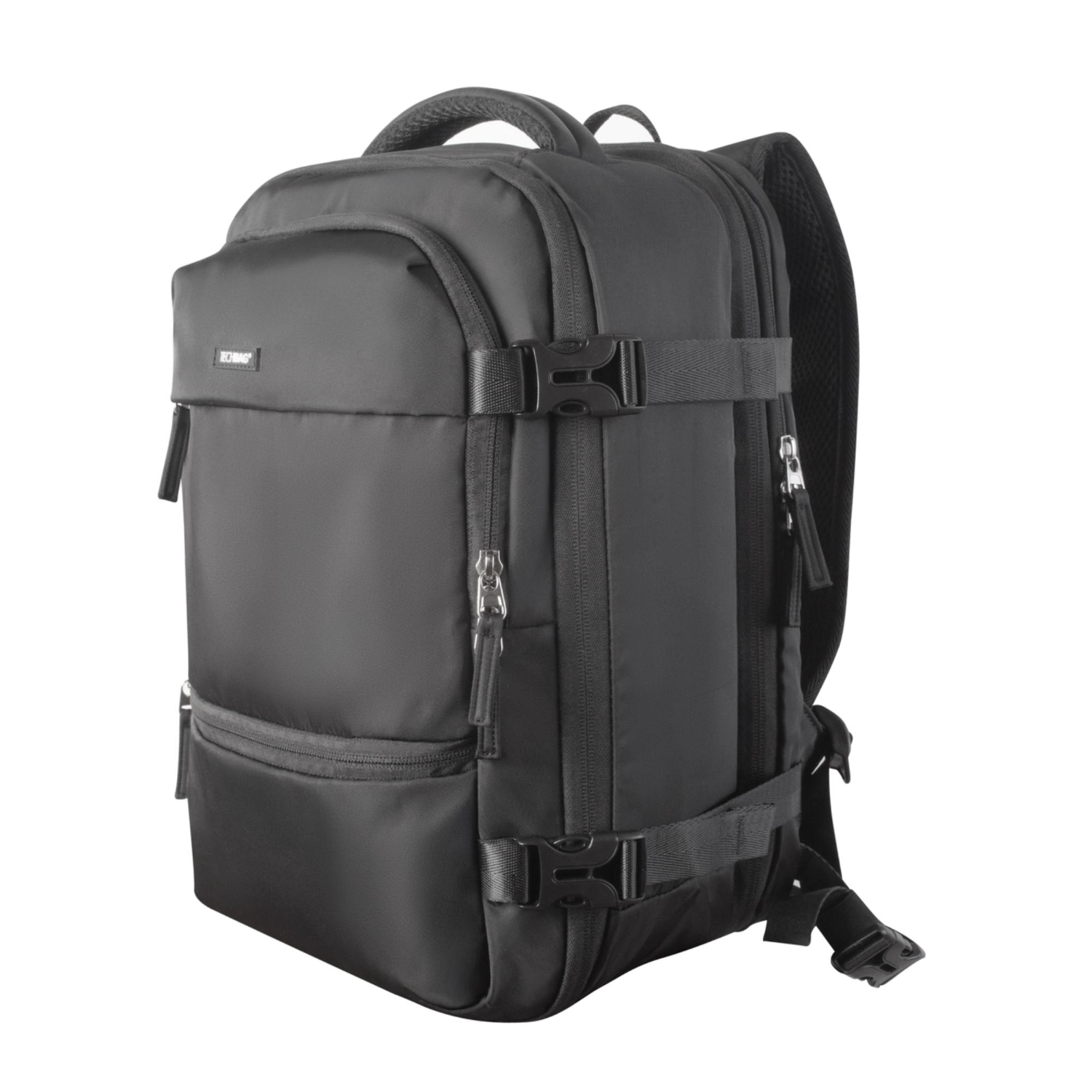 Morral Viajero Techbag T-3000 15" Pulgadas Negro - Imagen 4