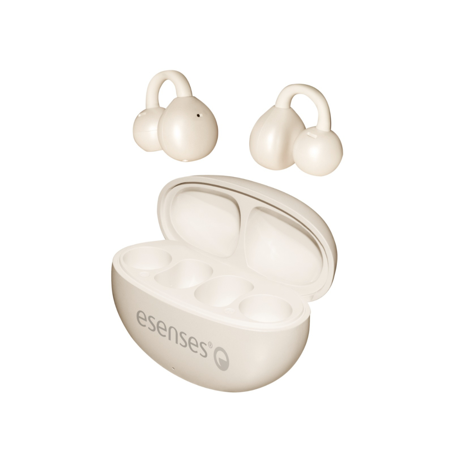 Audífonos Inalámbricos Esenses TWS OWS-990-ENC Beige - Imagen 2