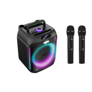 Parlante Inalámbrico Esenses PSP-9740 40W + 2 Micrófonos