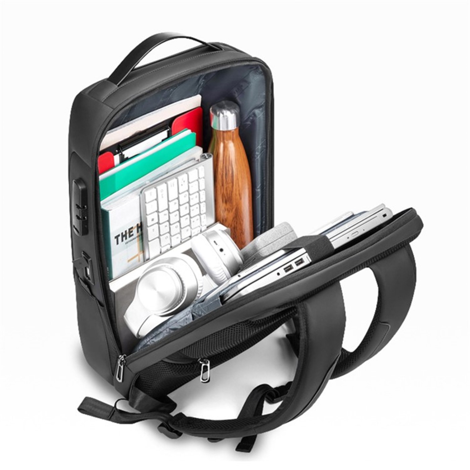 Morral Techbag S-2000 16" Pulgadas Negro - Imagen 4