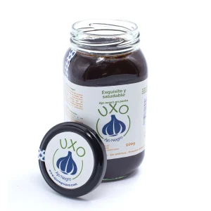 Pasta pura de Ajo Negro UXO (500g) 100% Natural, práctica y deliciosa