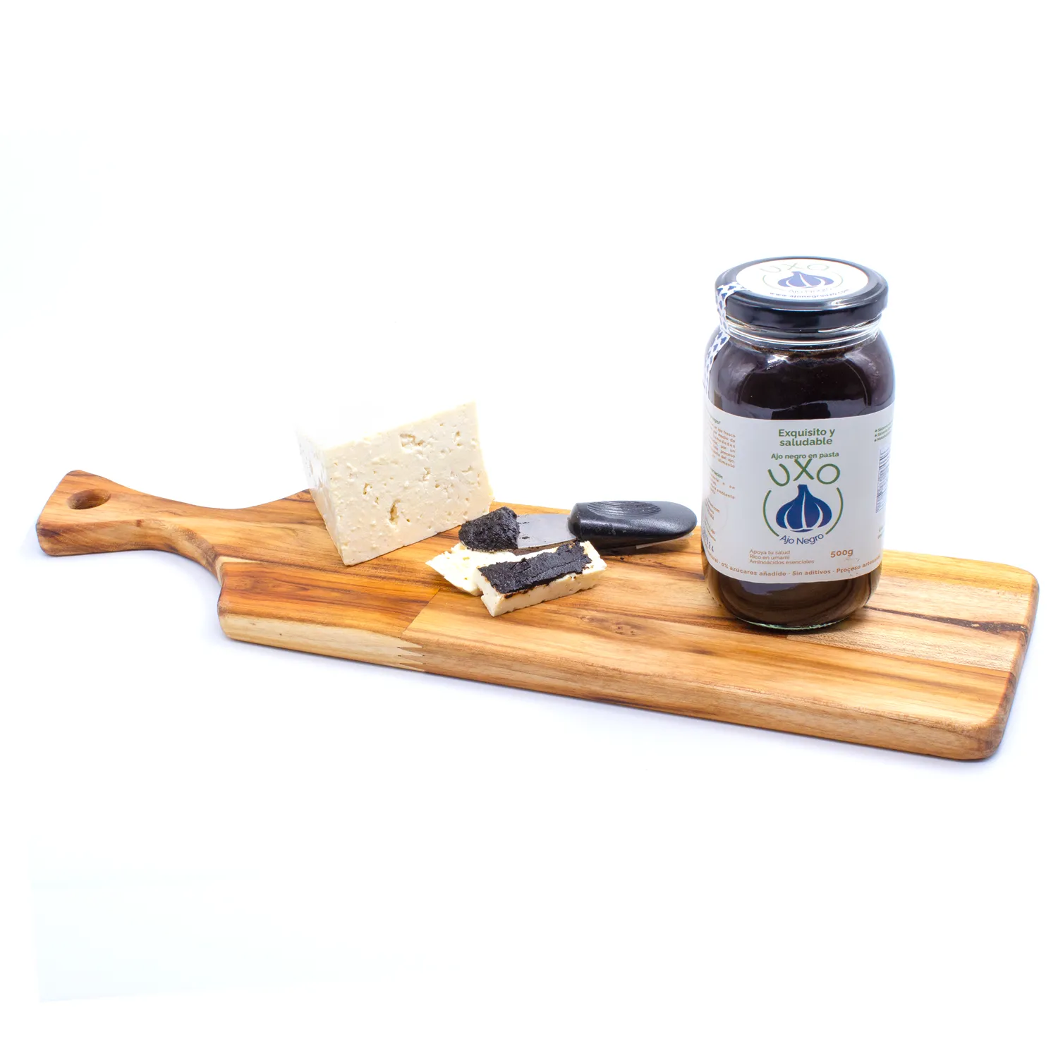 Pasta pura de Ajo Negro UXO (500g) 100% Natural, práctica y deliciosa - Imagen 2